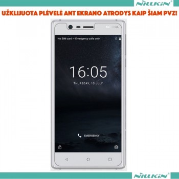 Apsauginė plėvelė 4H crystal Nillkin (NOKIA 3)